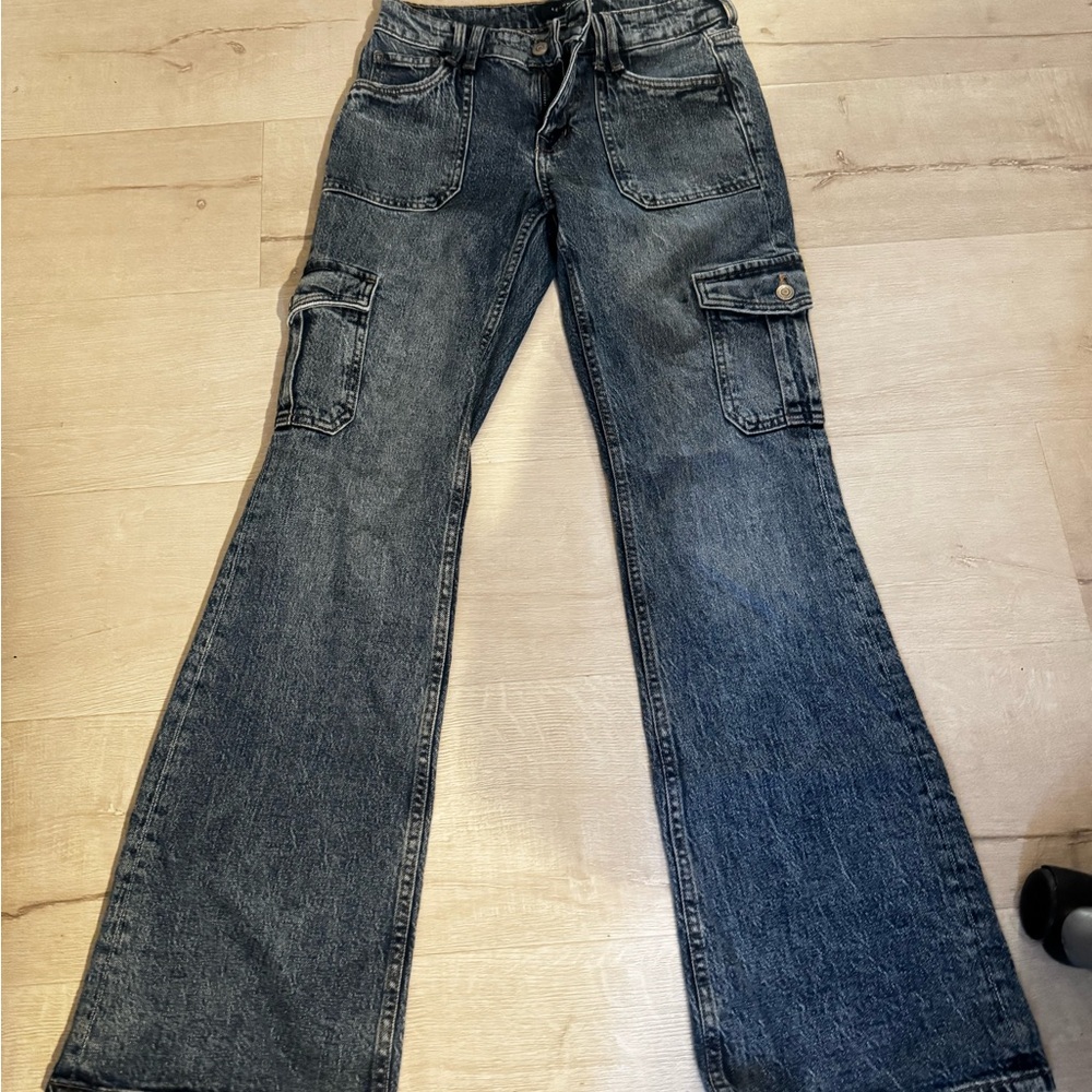 Aeropostale Dark Blue Flare Jeans